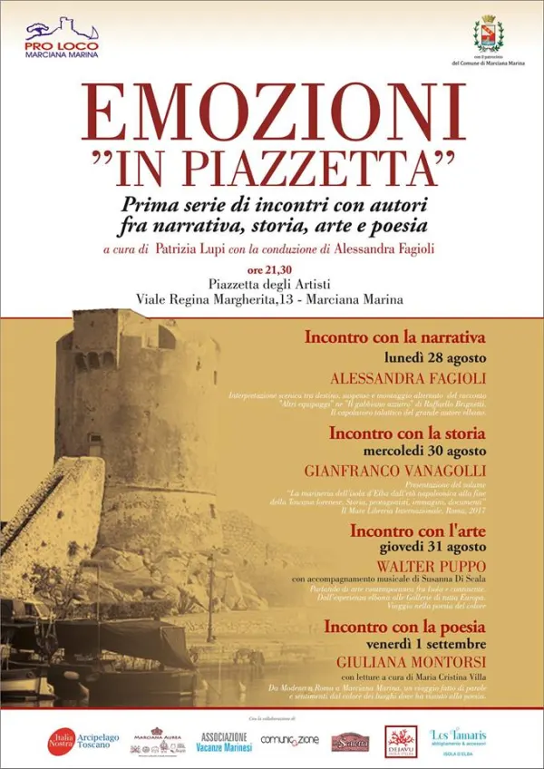Emozioni in Piazzetta - Incontro con la poesia