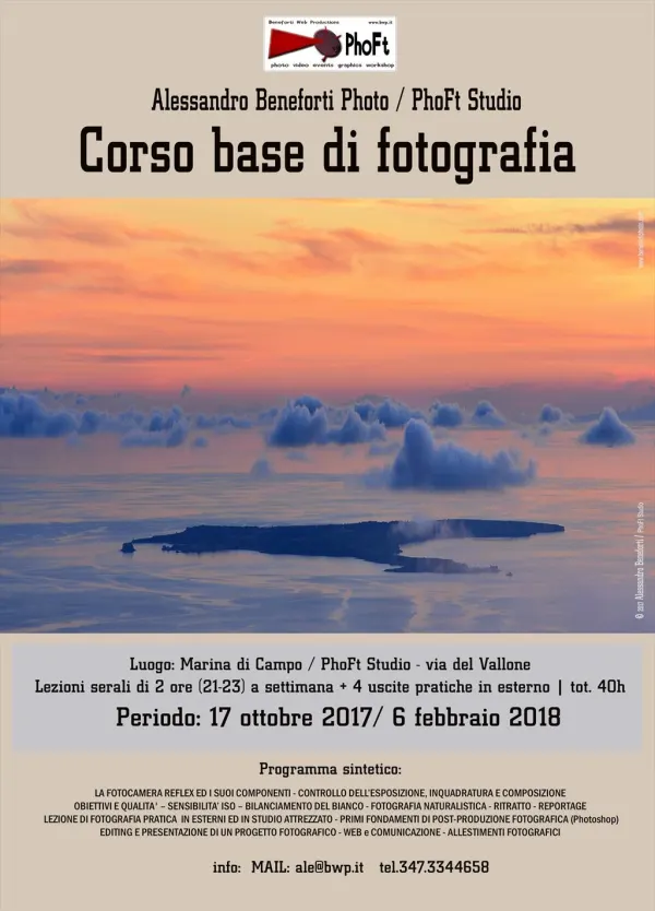 Corso Base di Fotografia