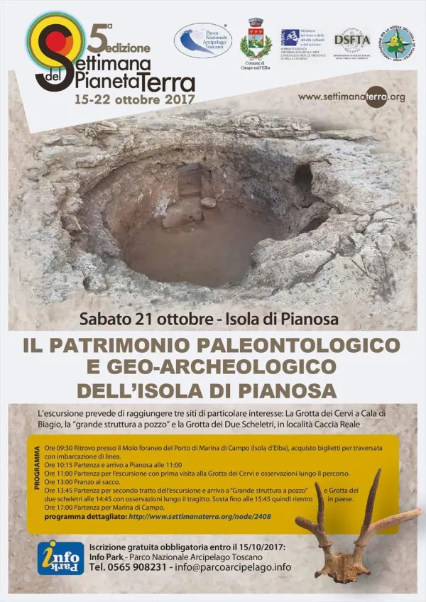 Il patrimonio paleontologico e geo-archeologico dell'Isola di Pianosa
