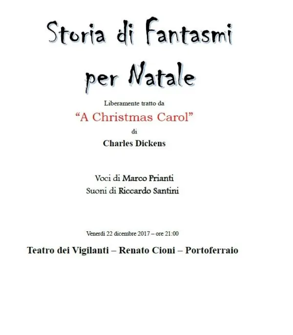 La Storia di Fantasmi per Natale