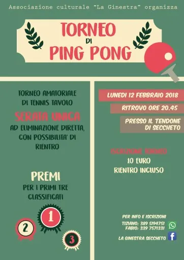 Torneo di Ping Pong
