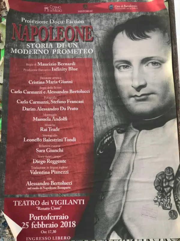 Proiezione Docu-fiction Napoleone storia di un moderno Prometeo