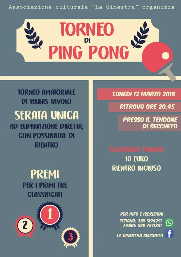 Torneo di Ping Pong
