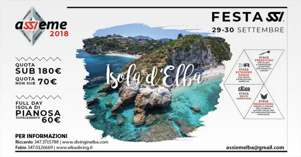 Festa SSI all'Isola d'Elba | aSSIeme 2018