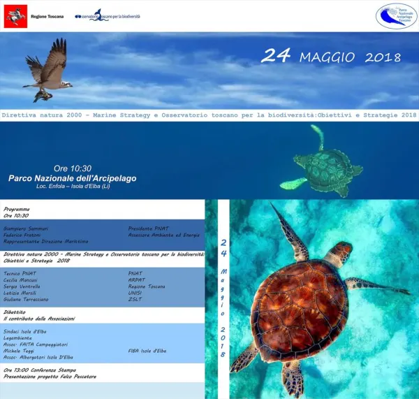 Direttiva natura 2000 – Marine Strategy e Osservatorio toscano per la biodiversità: Obiettivi e Strategie 2018