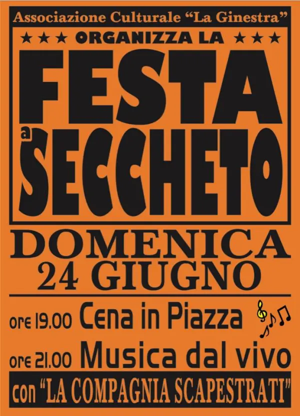 Festa a Seccheto