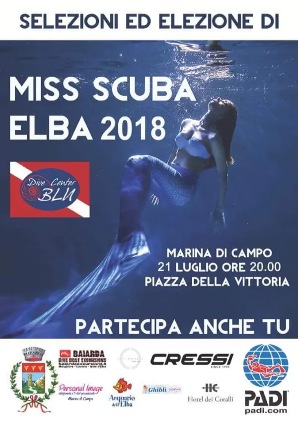 Miss Scuba Elba 2018