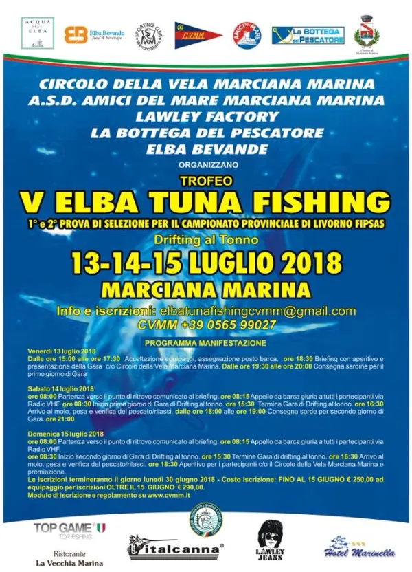 V Elba Tuna Fishing