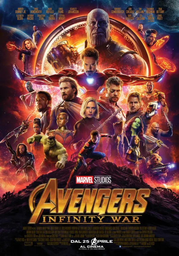 AVENGERS - Infinty War 3D