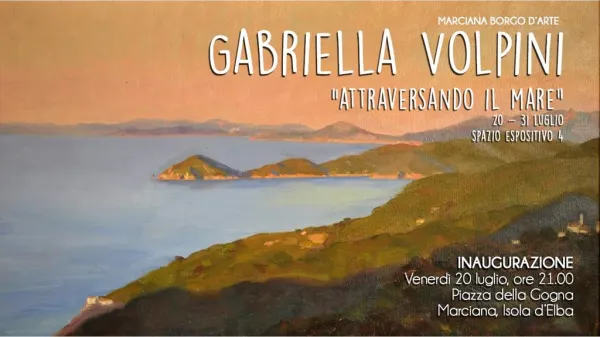 Gabriella Volpini a Marciana Borgo d'arte
