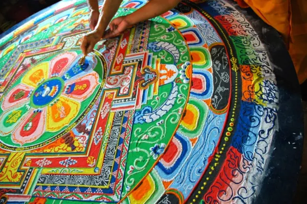 Mandala di sabbia e Concerto di Gianni Maroccolo