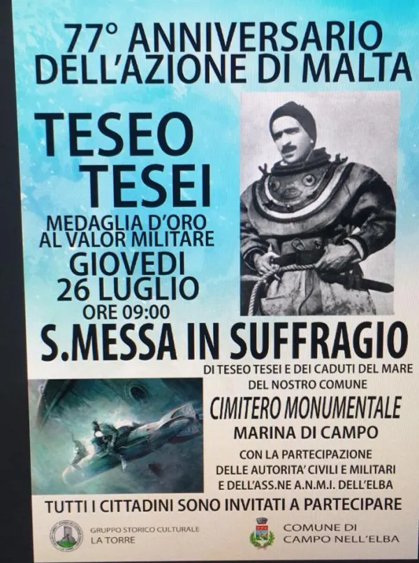 77° anniversario dell'azione di Malta
