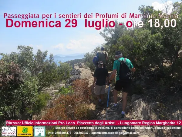 Passeggiata sentiero dei profumi