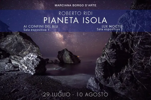 Roberto Ridi a Marciana Borgo d'Arte