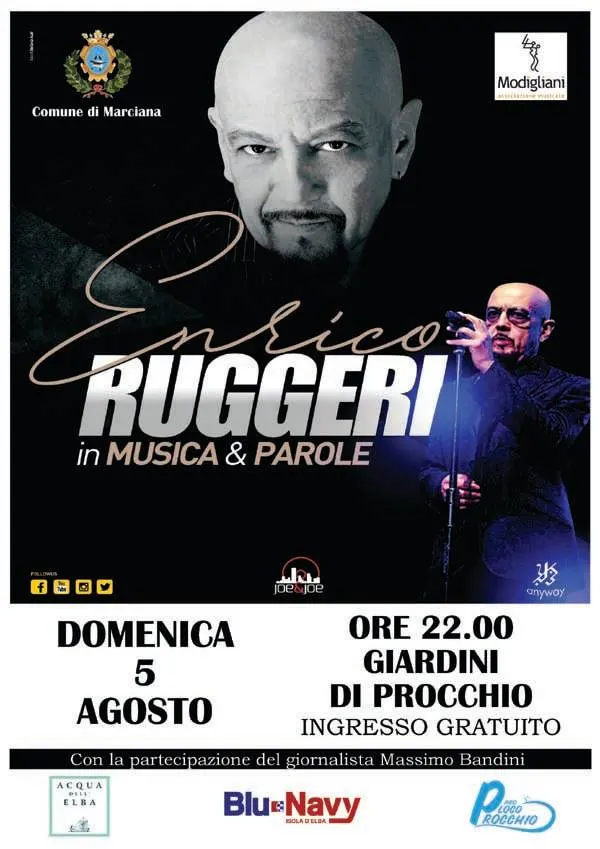 Enrico Ruggeri in musica e parole
