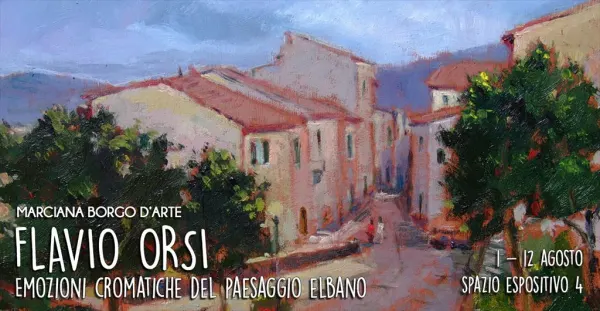  Flavio Orsi a Marciana Borgo  d'arte