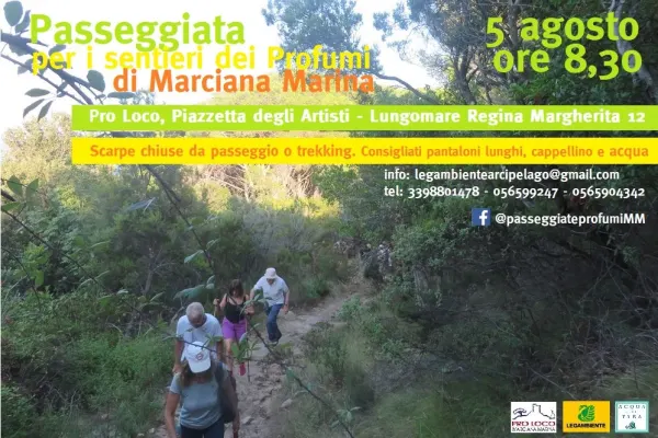 Passeggiata sentiero dei profumi