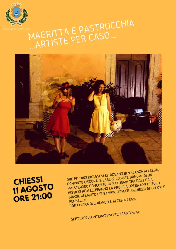 Magritta e Pastrocchia… artiste per caso...