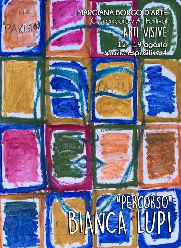 "Percorso"mostra pittorica a Marciana Borgo d'Arte