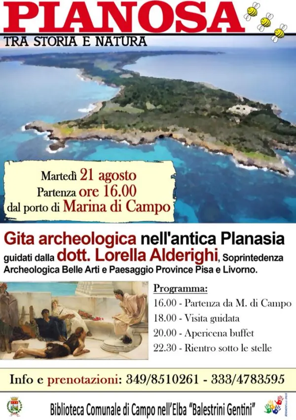 Gita archeologica nell'antica Planasia