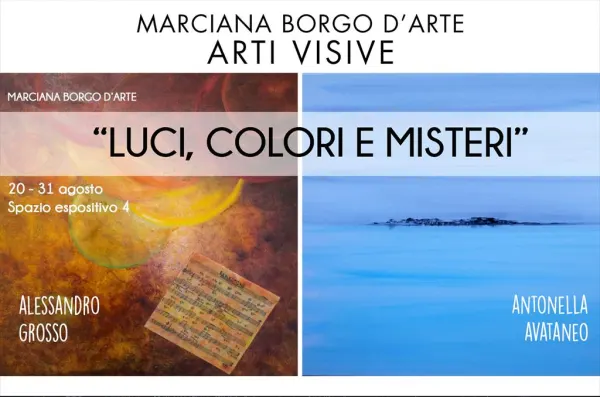 "Luci, colori e misteri" mostre di pittura di Alessandro Grosso e Antonella Avataneo