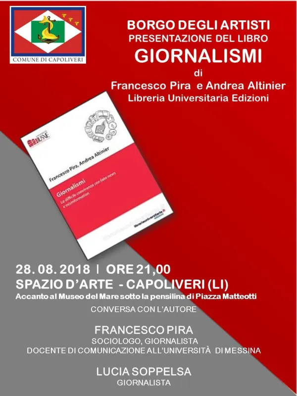 Presentazione del libro GIORNALISMI di Francesco Pira e Andrea Altinier