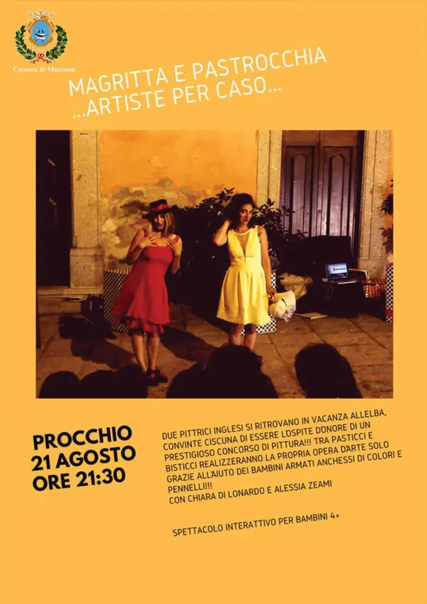 Magritta e Pastrocchia… artiste per caso...