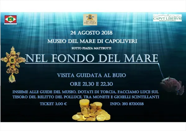 Visita guidata al buio al Museo del Mare