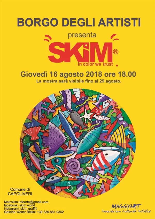 Skim - In colour we trust  - Mostra d'arte contemporanea