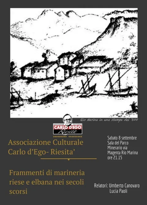 Frammenti di marineria riese ed elbana nei secoli scorsi