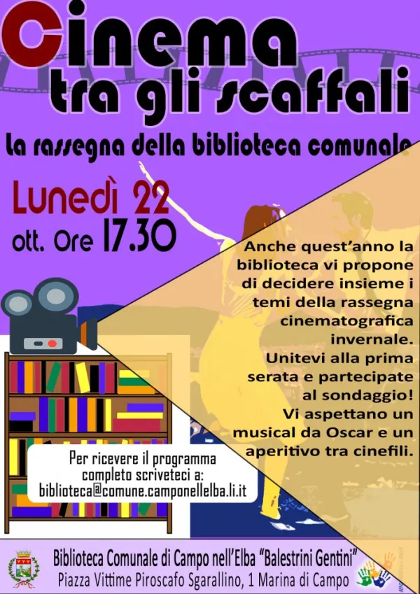 Cinema tra gli scaffali