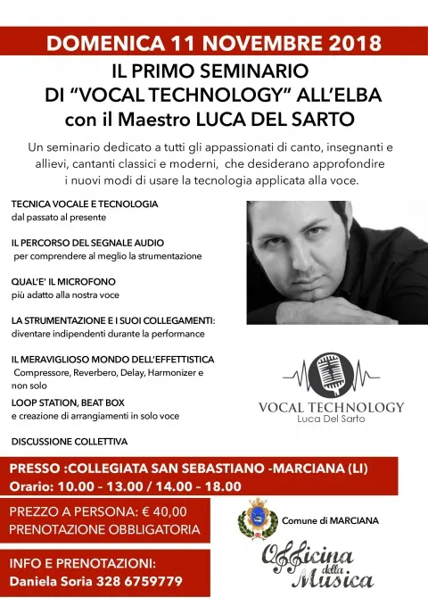 Seminario di Vocal Technology
