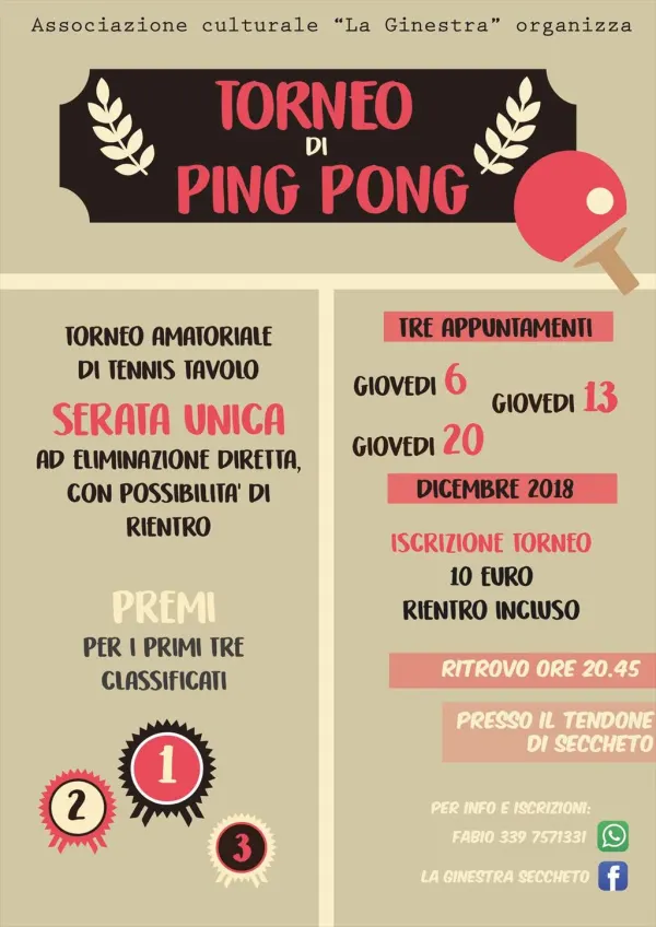 Torneo di Ping Pong