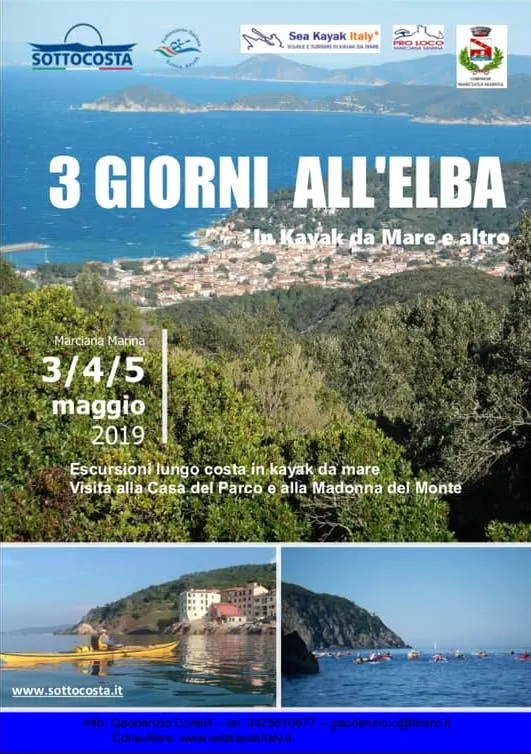 Raduno kayak da mare