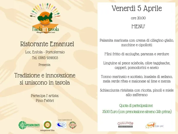 L'isola in tavola - Tradizione e innovazione si uniscono in tavola