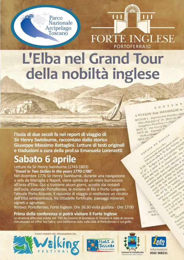 L'Elba di due secoli fa nel Grand Tour della nobiltà inglese