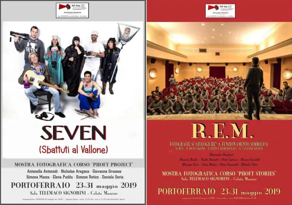SEVEN & R.E.M. - Le mostre fotografiche dei corsi Phoft Studio