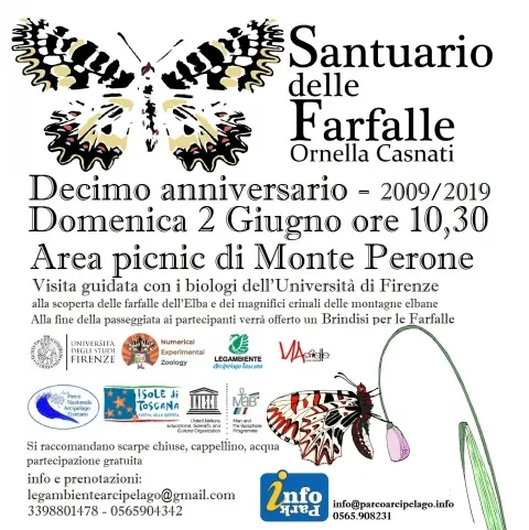 10° anniversario dell'istituzione del Santuario delle Farfalle Ornella Casnati