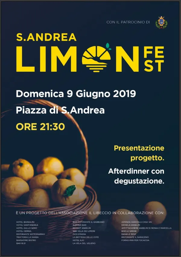 Presentazione progetto Sant’Andrea Limon Fest