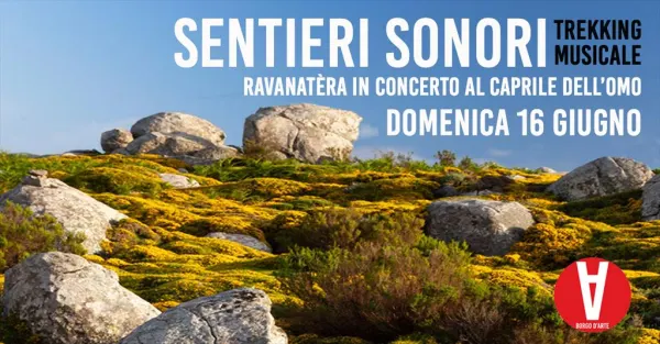 Sentieri Sonori: Ravanatèra in concerto al caprile dell'omo