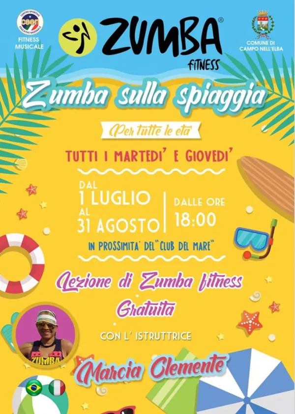 Zumba sulla spiaggia