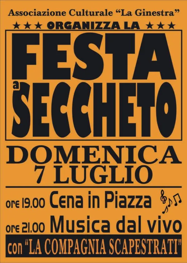 Festa a Seccheto