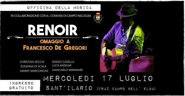 Renoir - Live Sant'Ilario in Campo