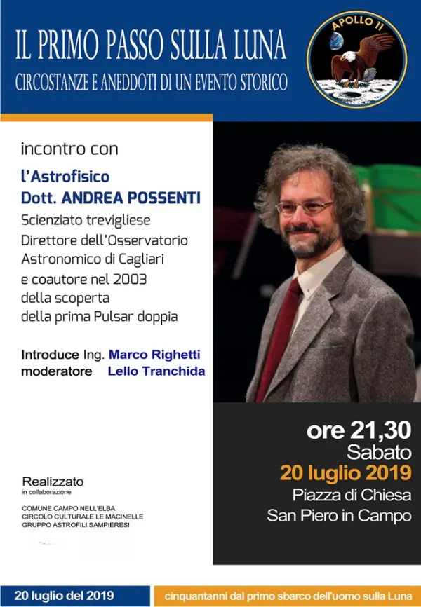 Il primo passo sulla Luna