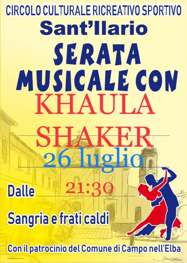 Serata musicale con i KHAULA SHAKER