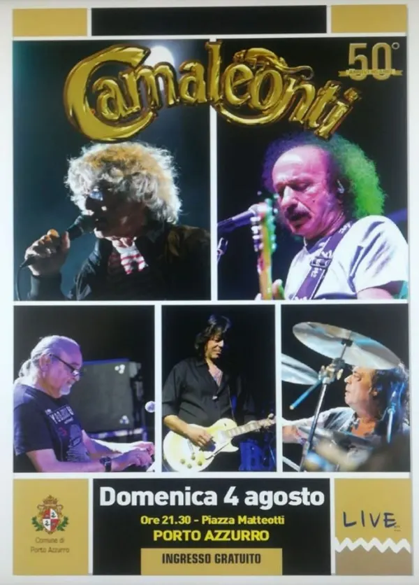 I Camaleonti in concerto