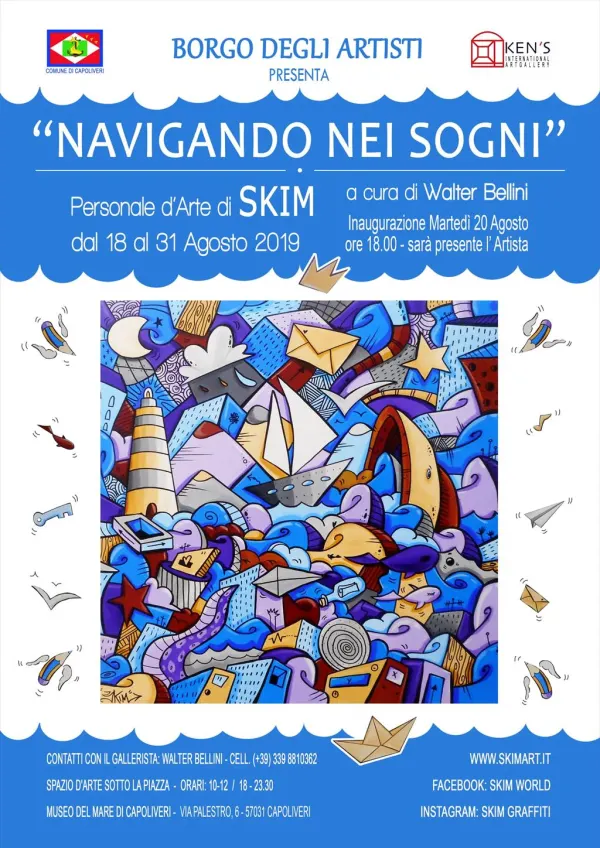 Navigando nei Sogni - personale di SKIM