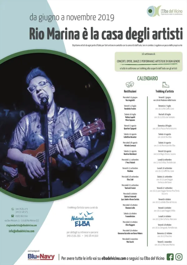 Stagione d’artista - Elba del Vicino 2019