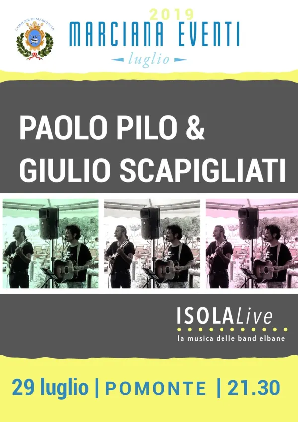 Isola Live - Paolo Pilo e Giulio Scapigliati