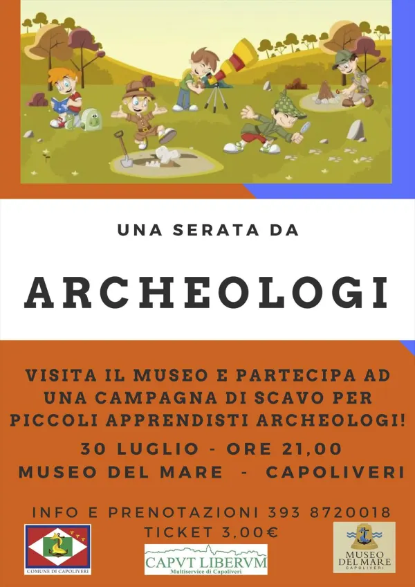 Una serata da archeologi